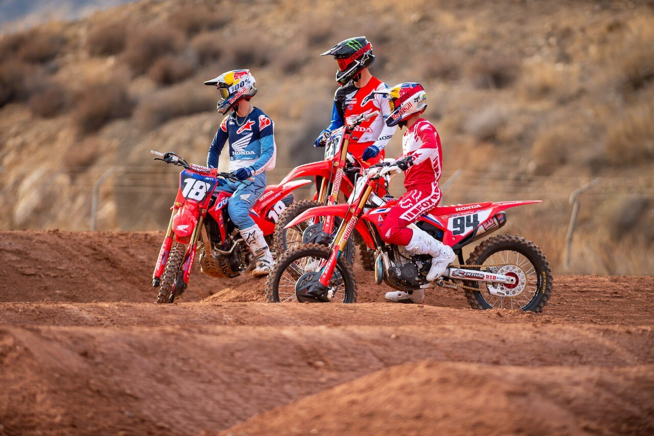 Team Honda HRC 2021 shootout